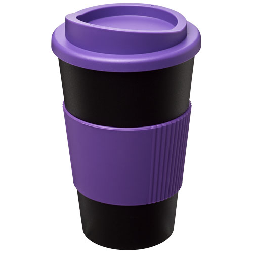 Gobelet isolant personnalisable 350ml Americano® Noir et Violet